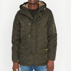 buffalo david bitton green jacket